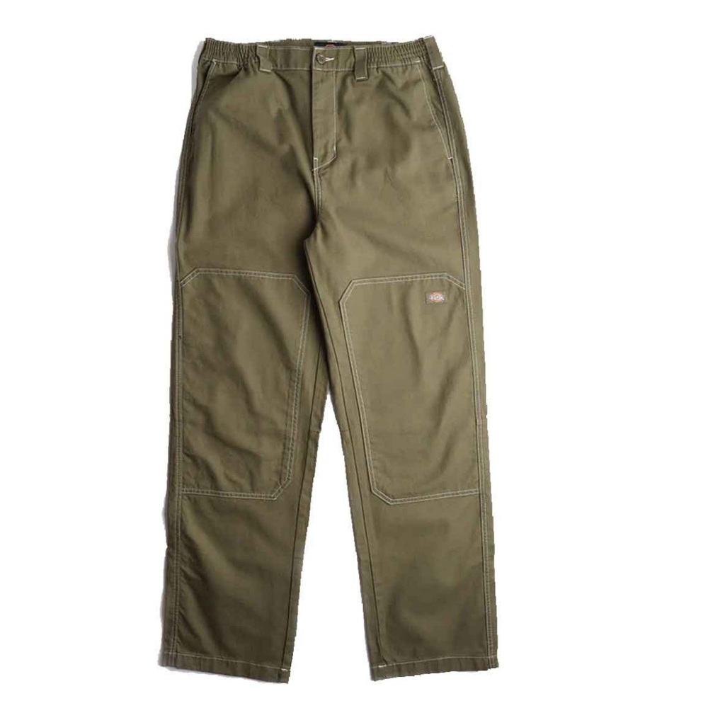 Dickies Green Size 28 Relaxed Fit Double Knee Florala Twill Pants